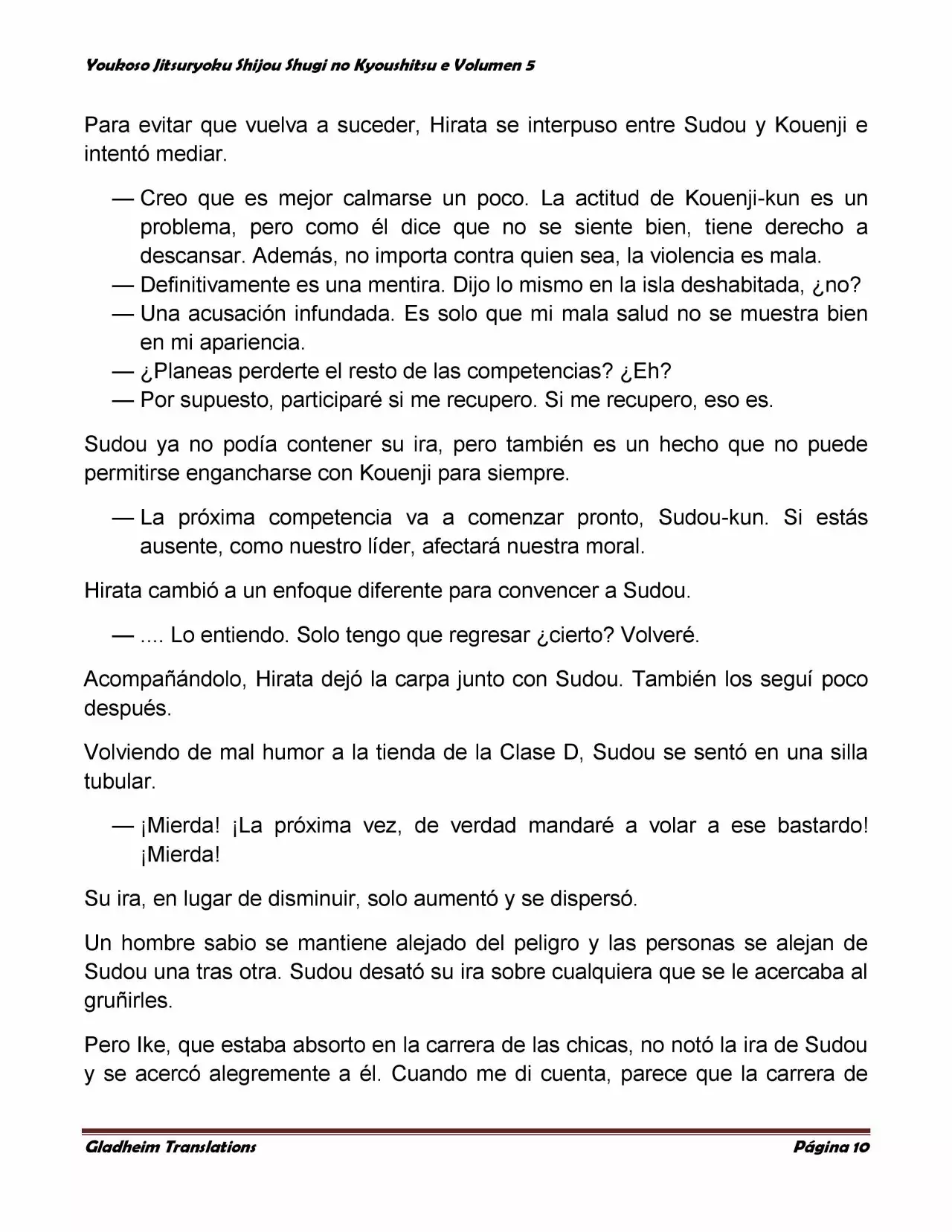 Página 10 del Manga