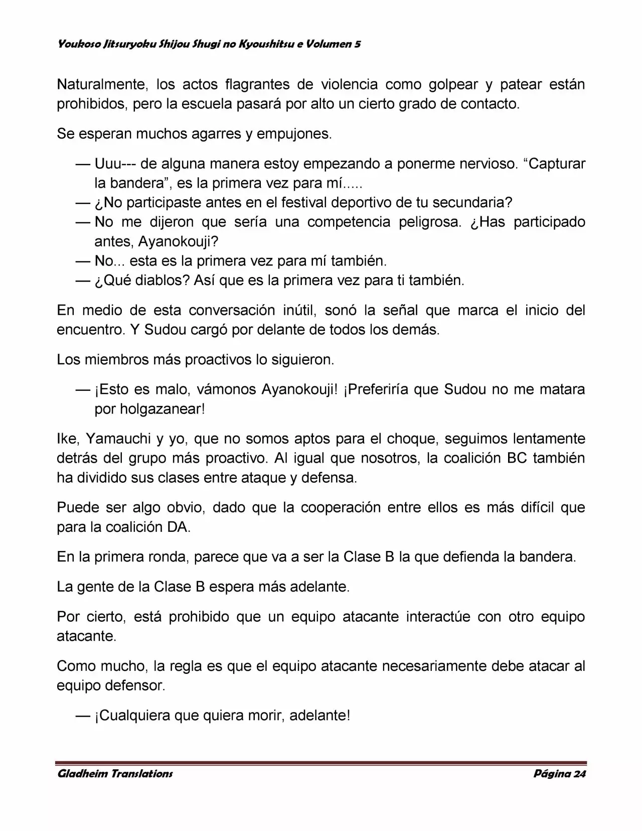 Página 24 del Manga