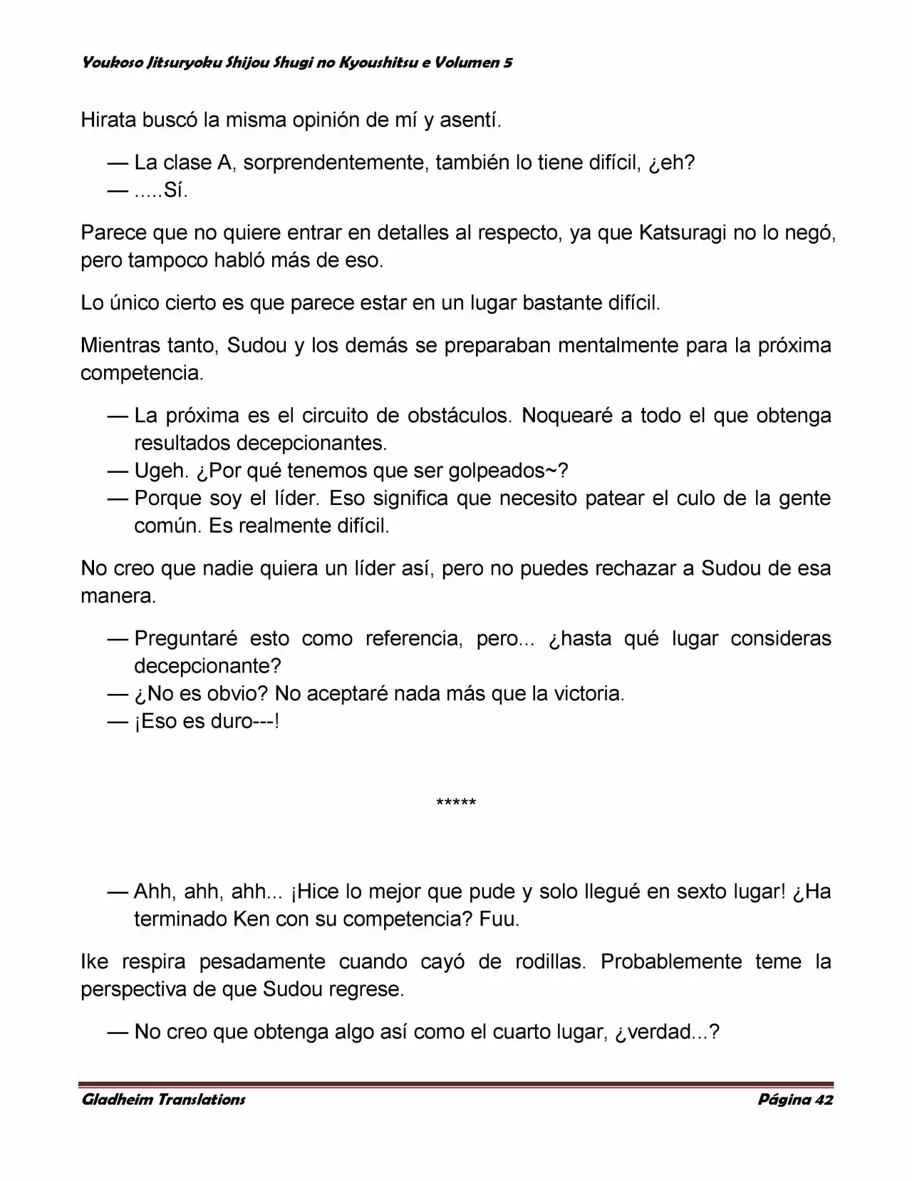 Página 42 del Manga