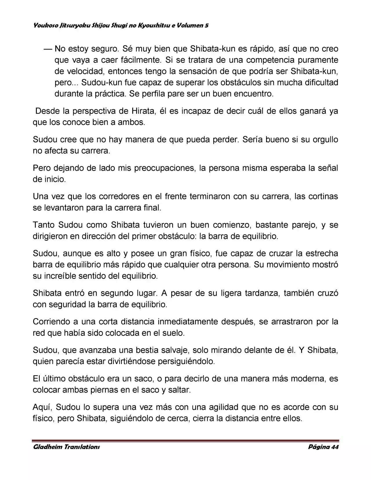 Página 44 del Manga