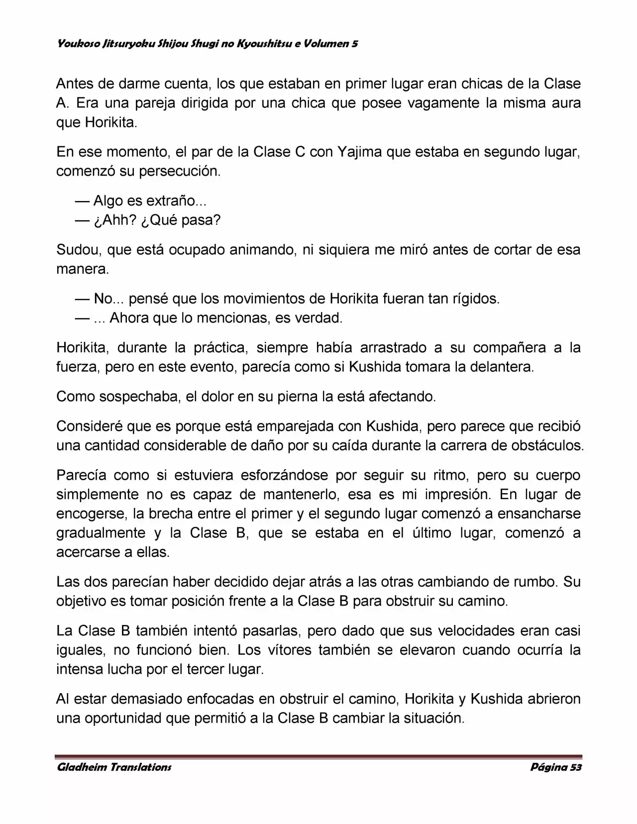 Página 53 del Manga