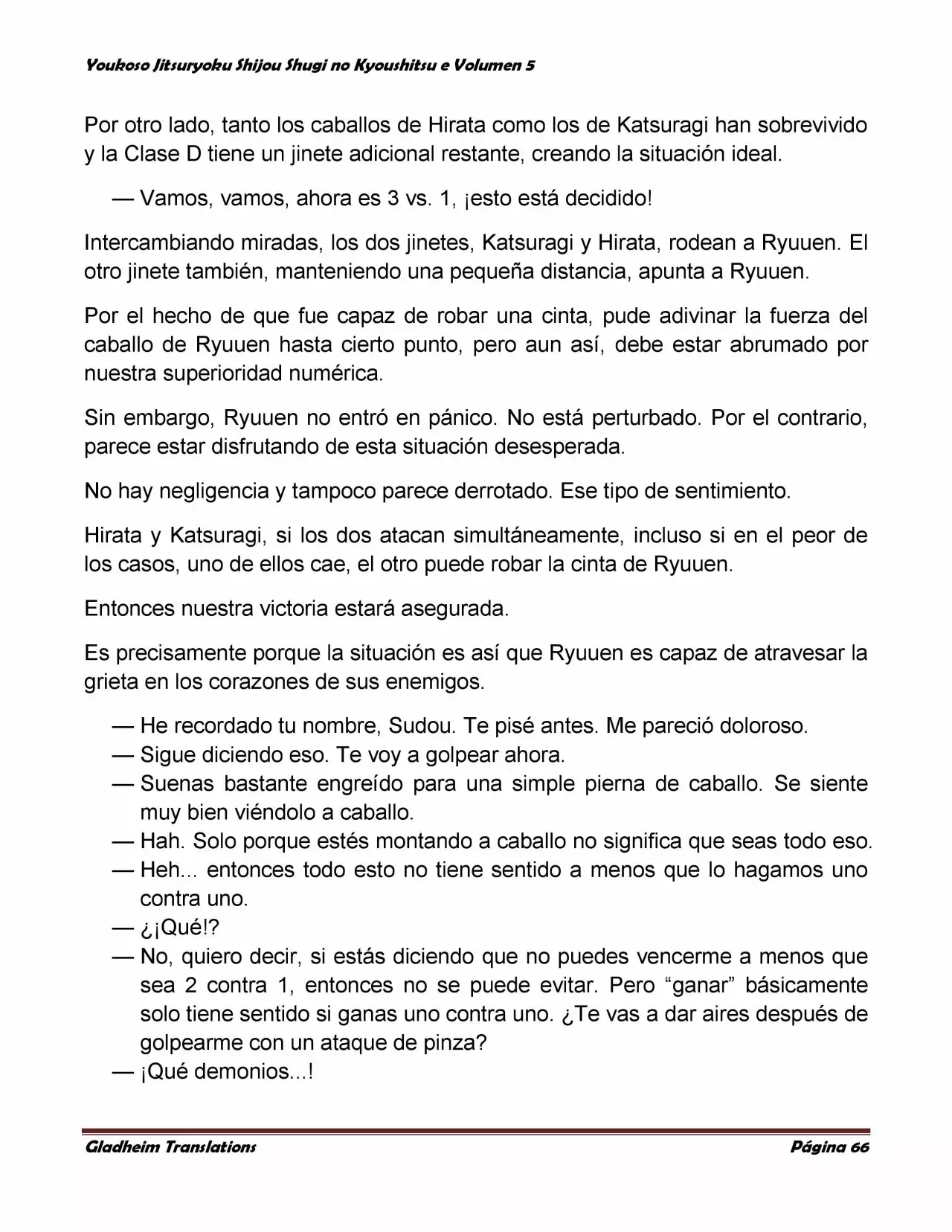 Página 66 del Manga