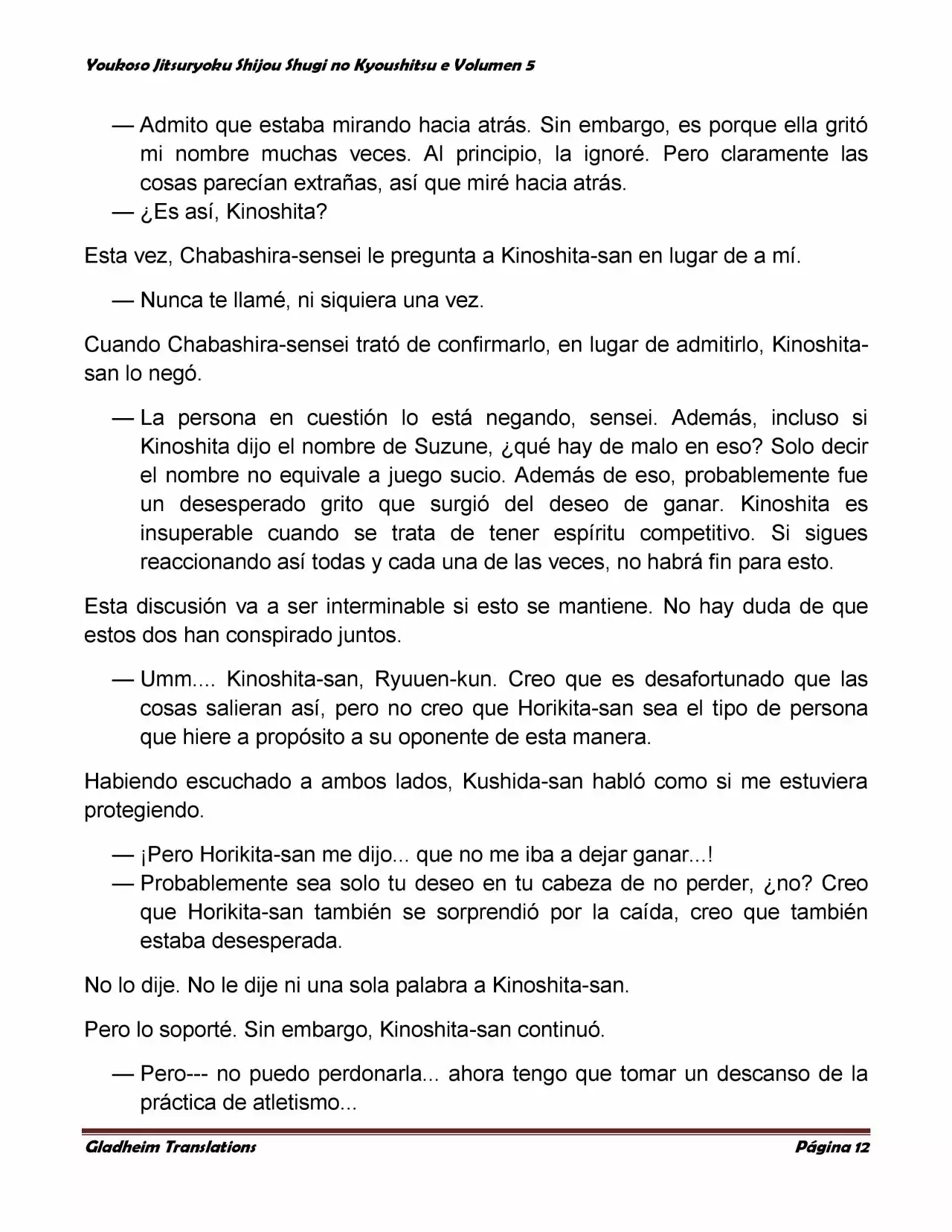 Página 12 del Manga