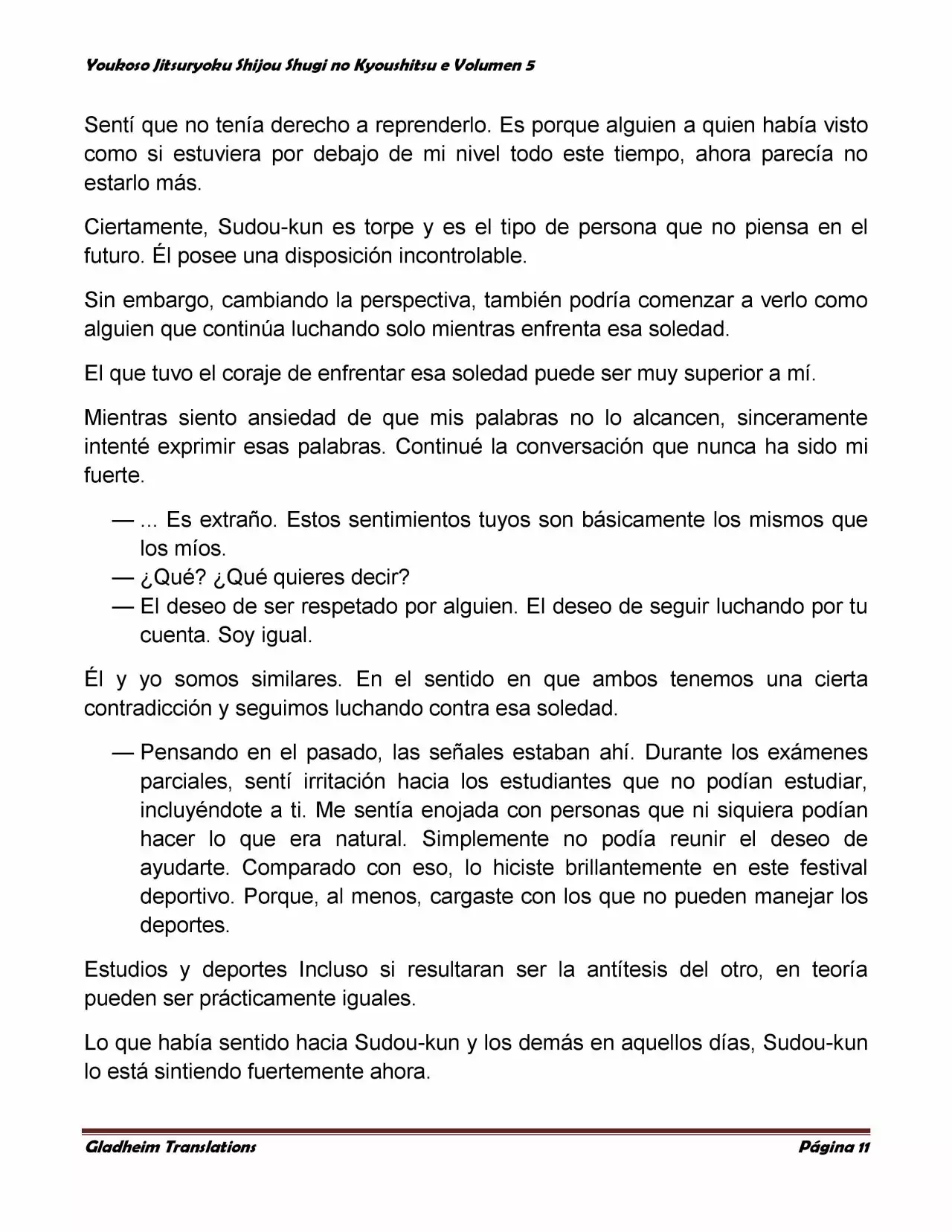 Página 11 del Manga