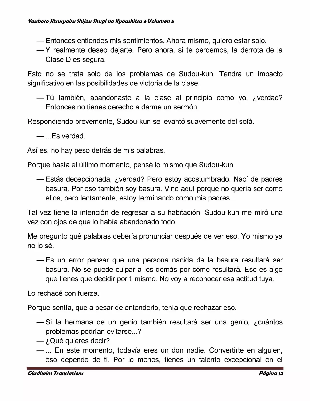 Página 12 del Manga