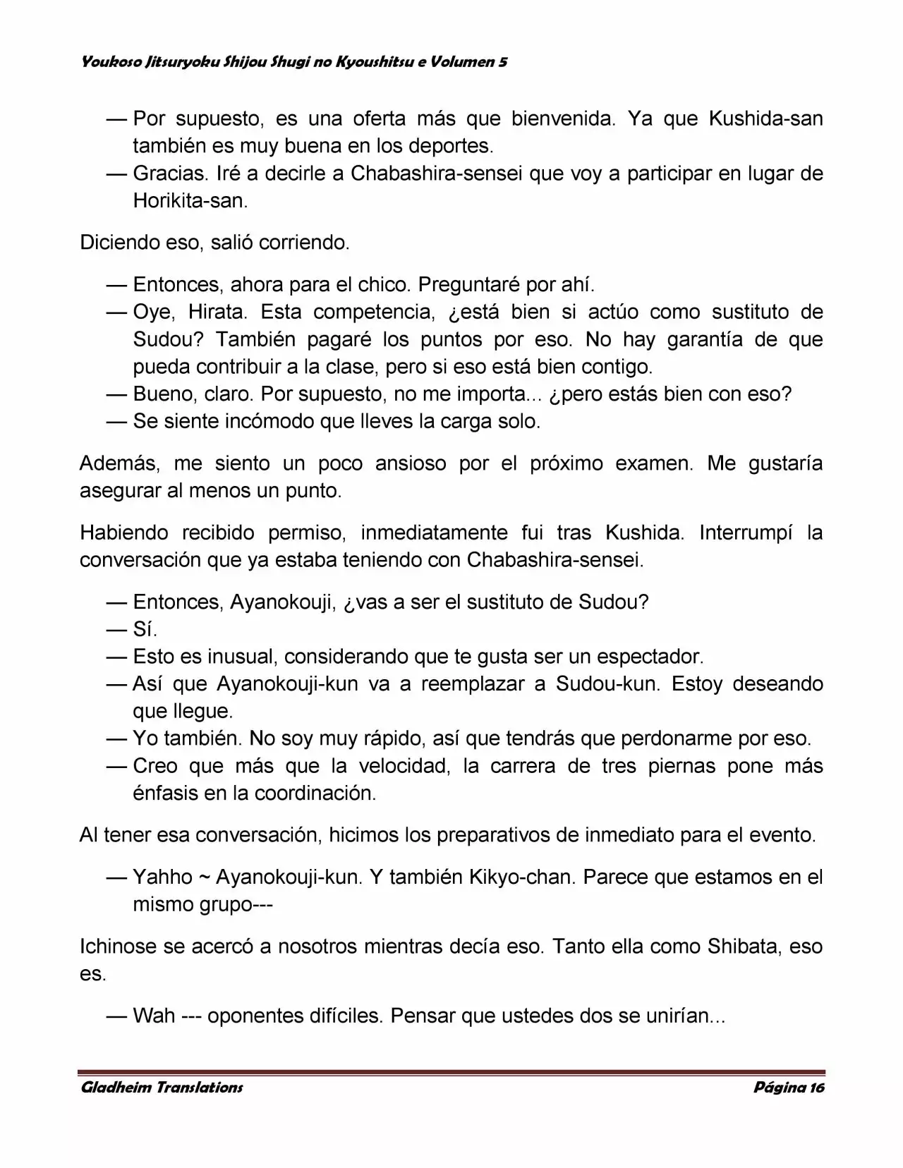 Página 16 del Manga