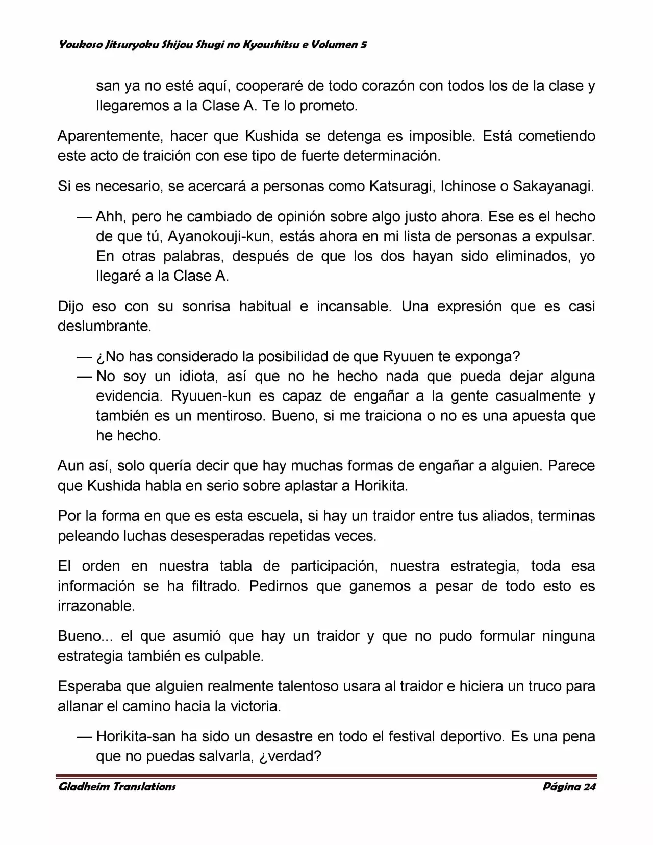 Página 24 del Manga