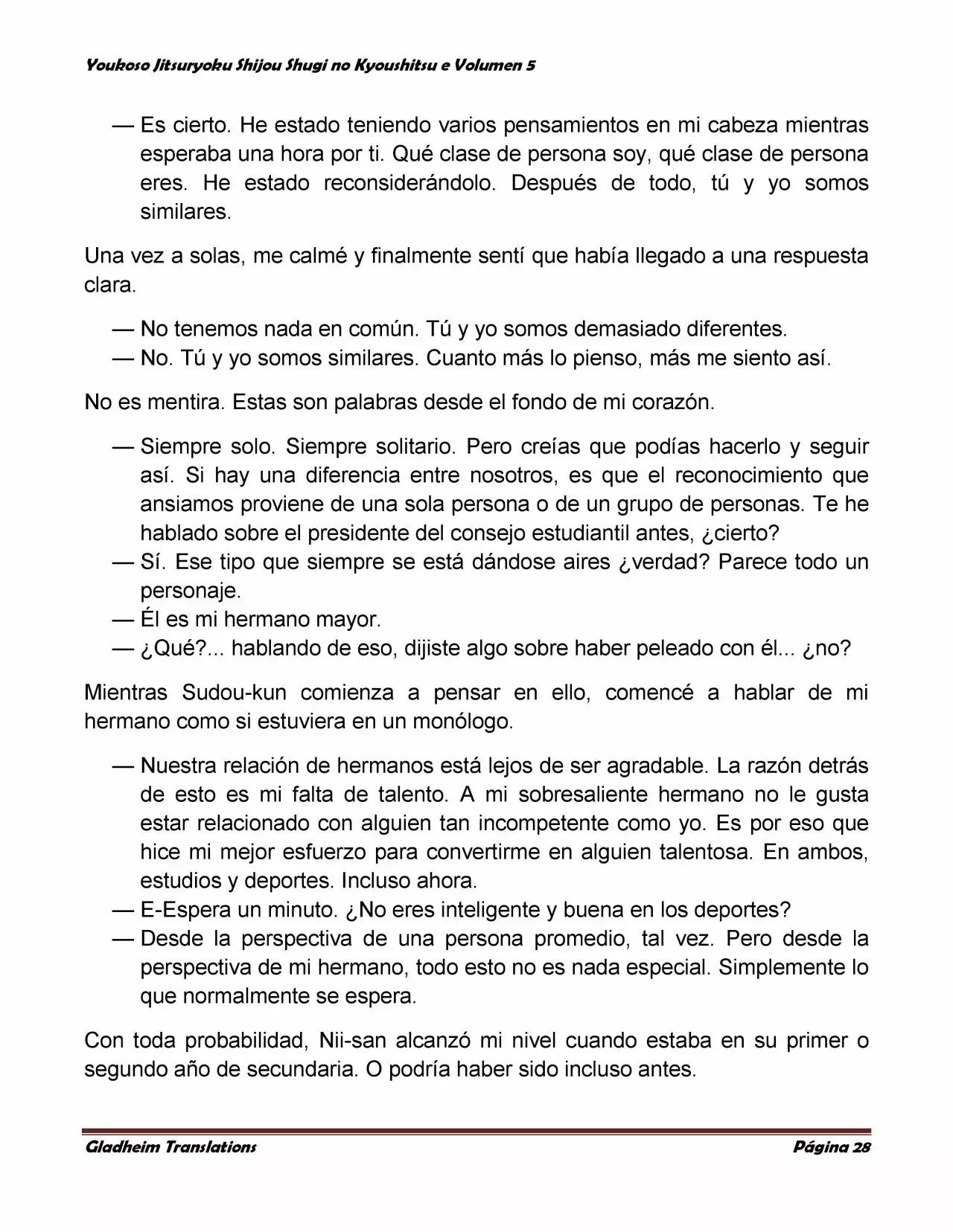 Página 28 del Manga