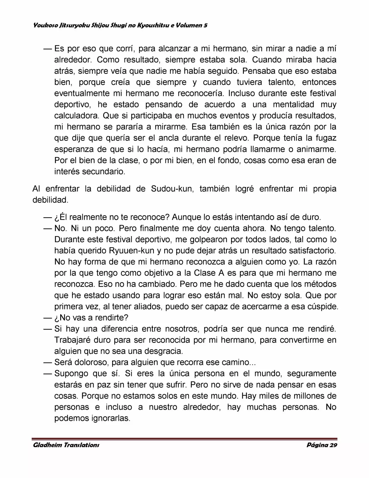 Página 29 del Manga