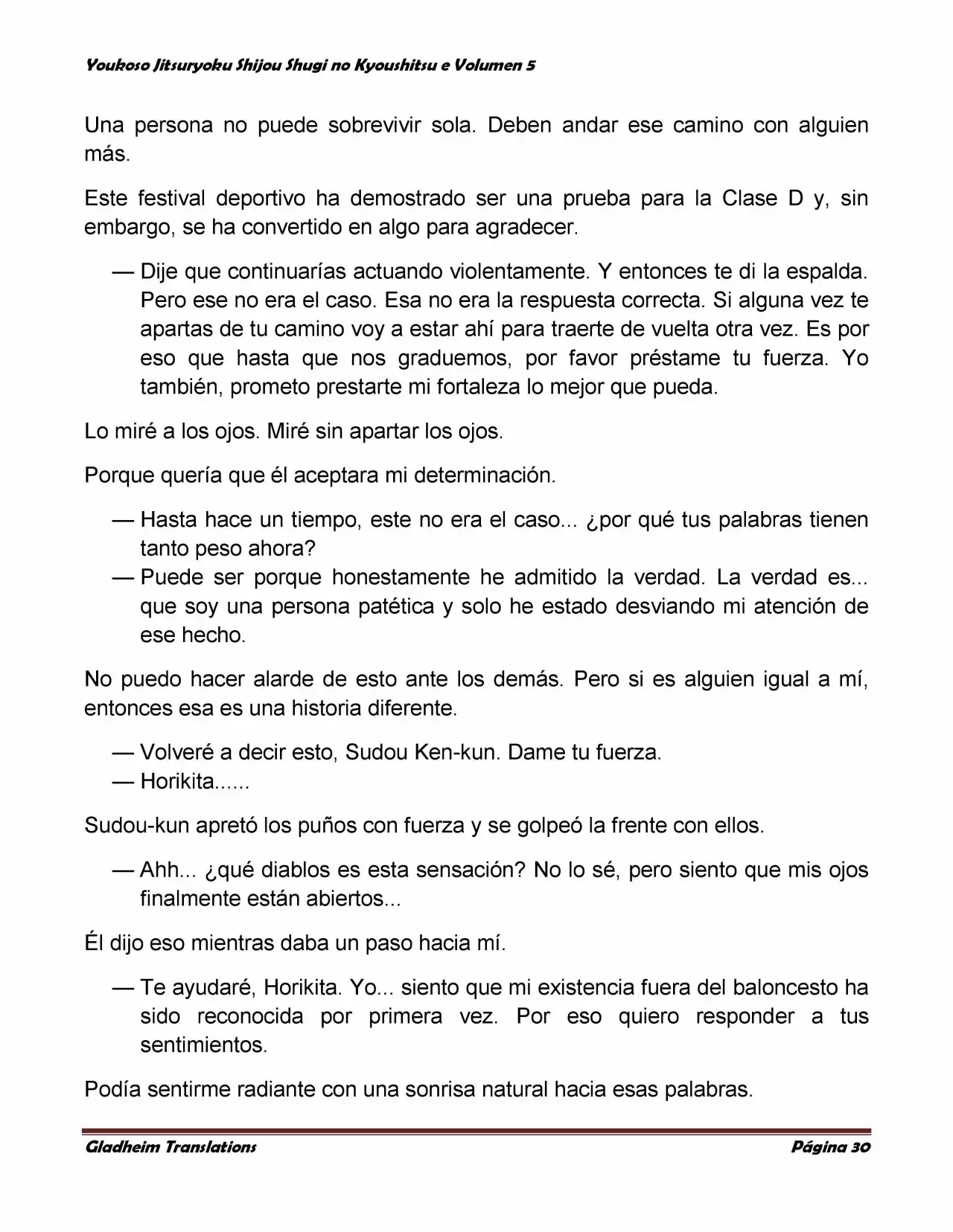 Página 30 del Manga
