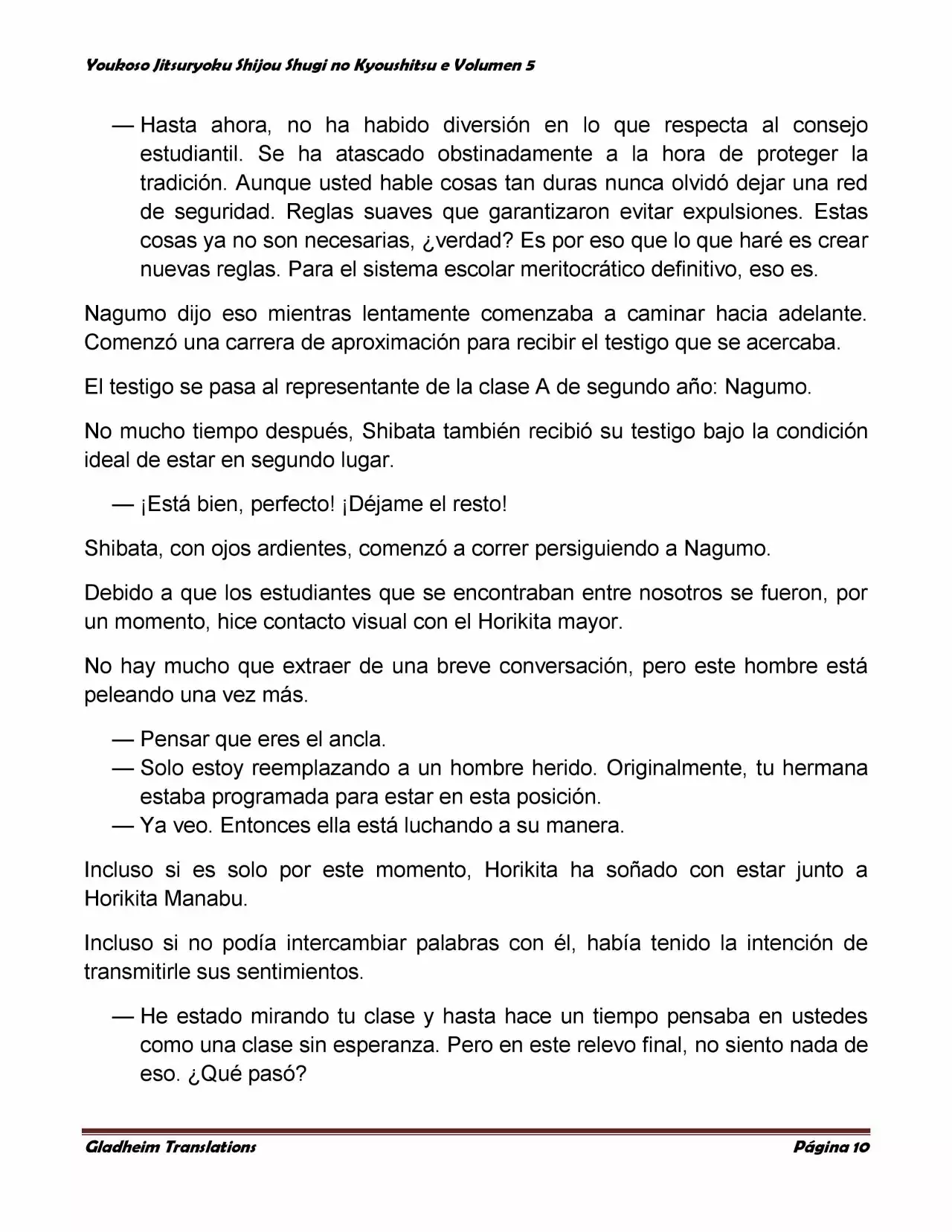 Página 10 del Manga