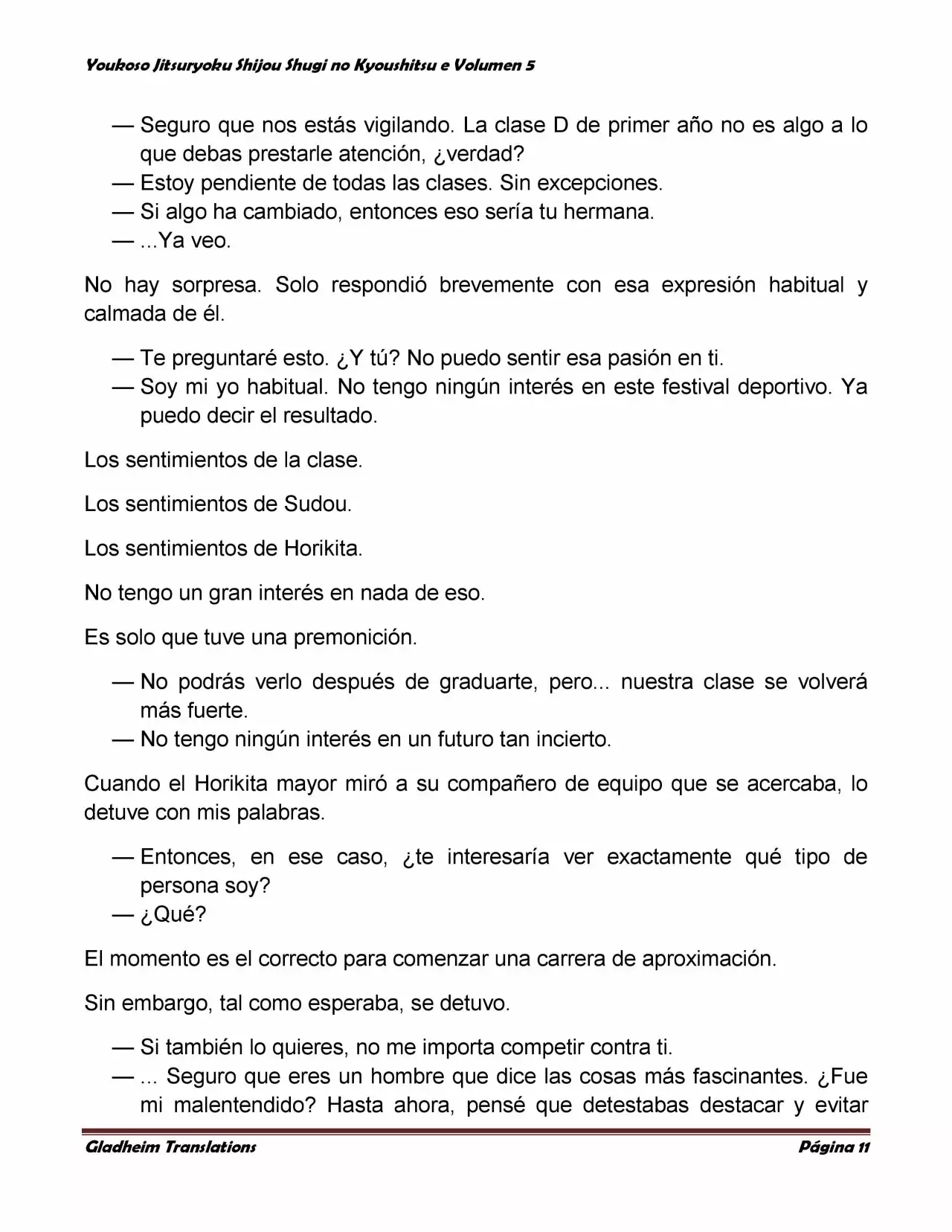 Página 11 del Manga