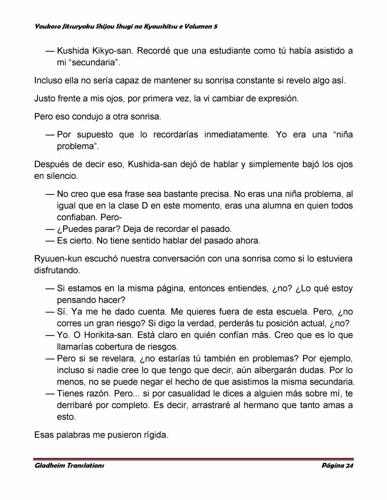 Página 24 del Manga