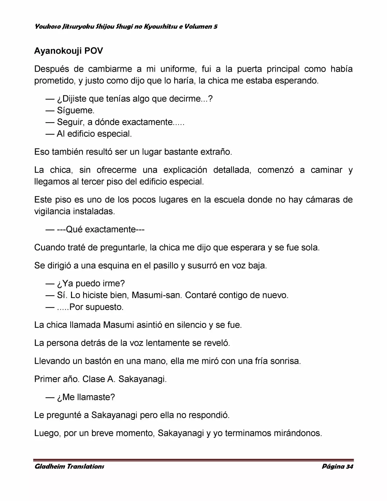 Página 34 del Manga