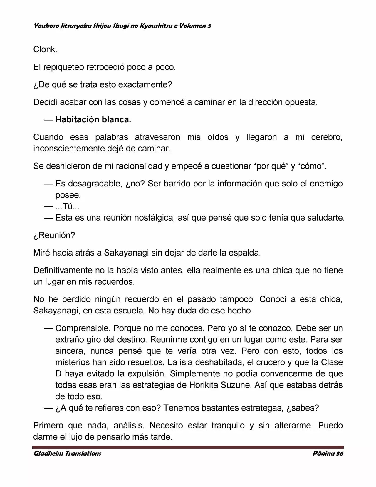 Página 36 del Manga