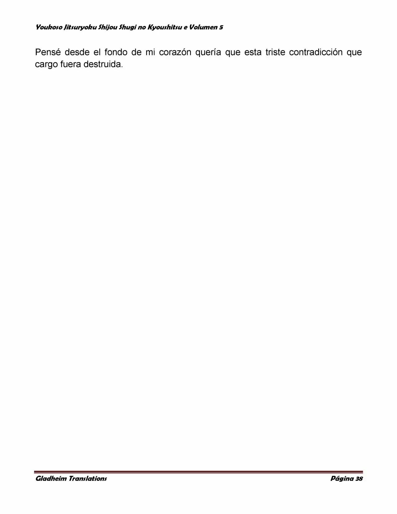 Página 38 del Manga