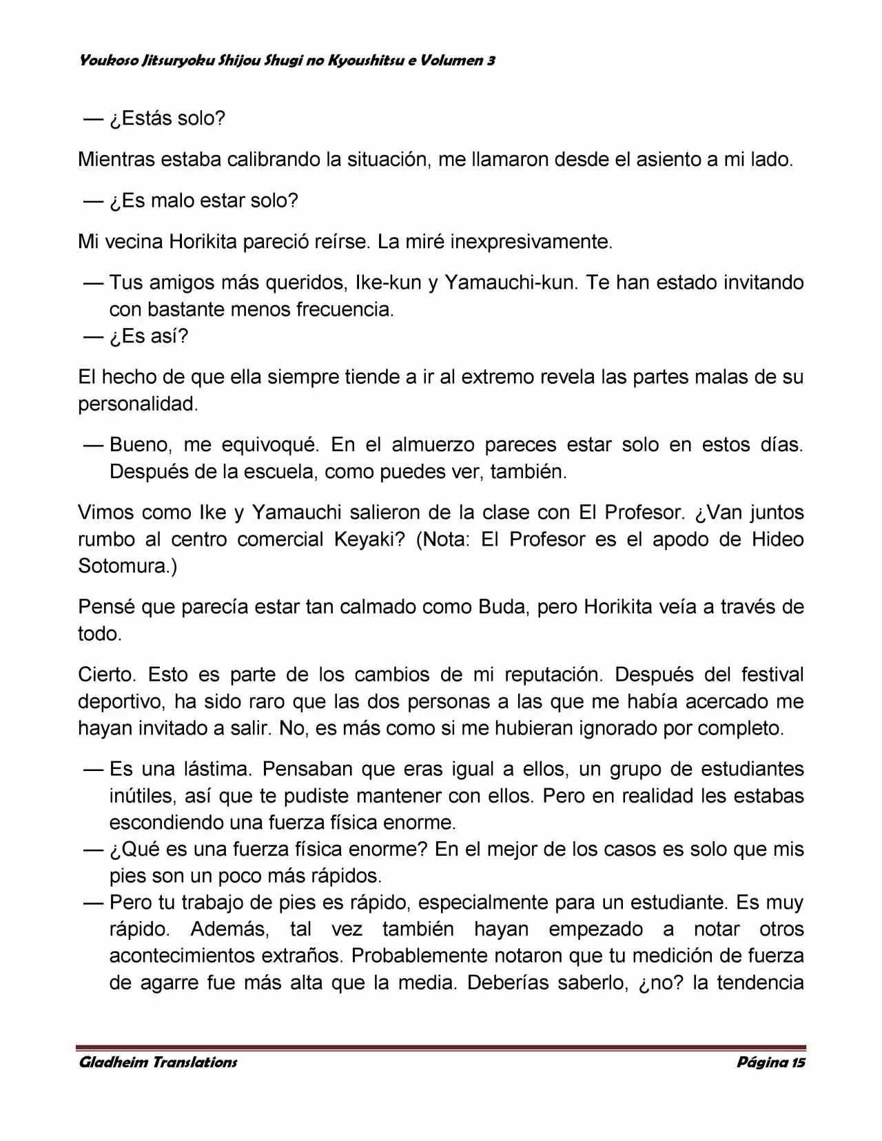 Página 15 del Manga