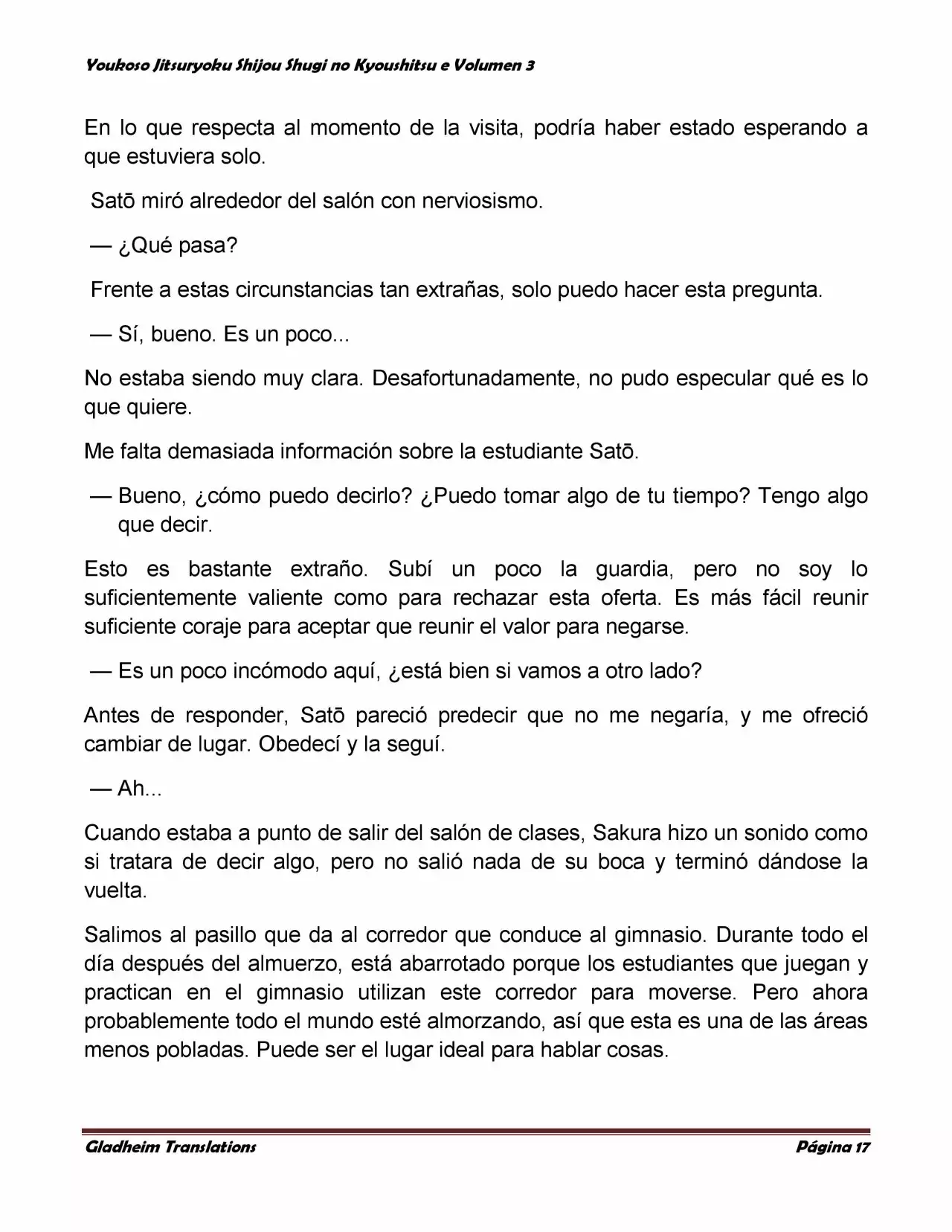 Página 17 del Manga