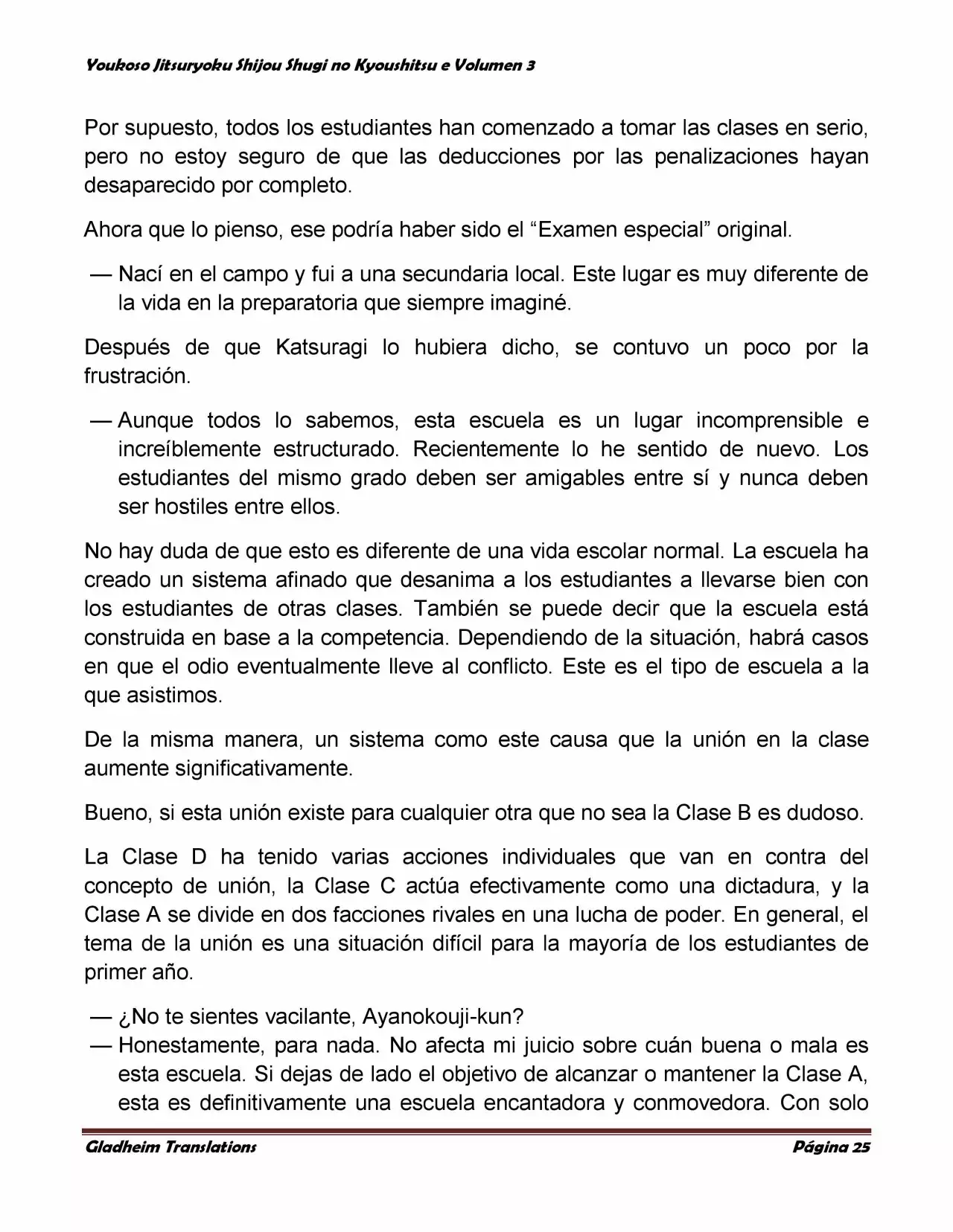 Página 25 del Manga