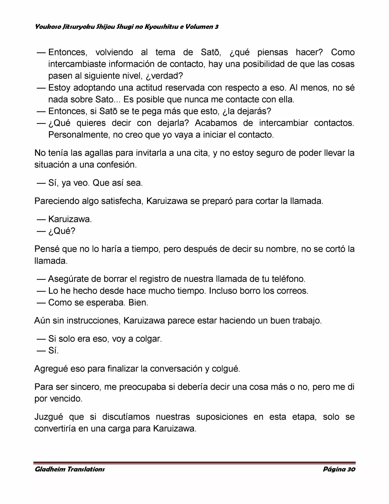 Página 30 del Manga