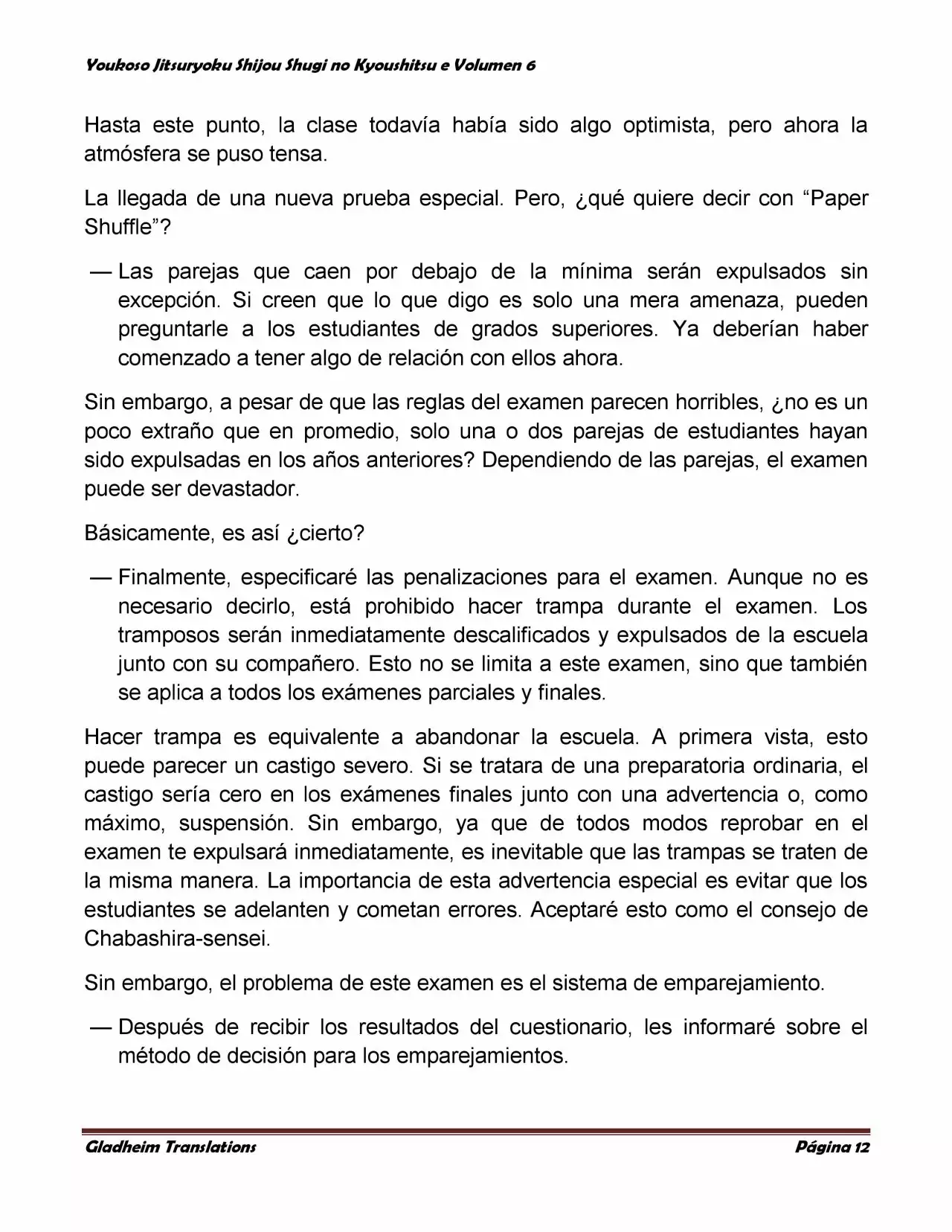 Página 12 del Manga