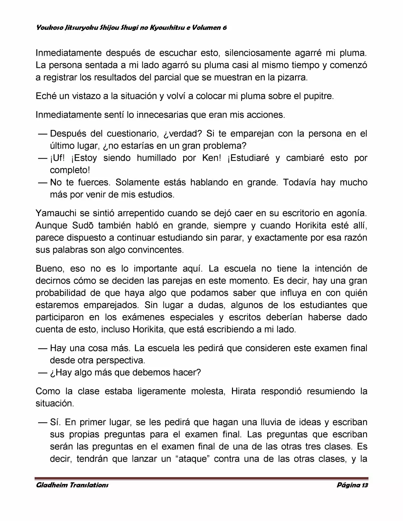 Página 13 del Manga