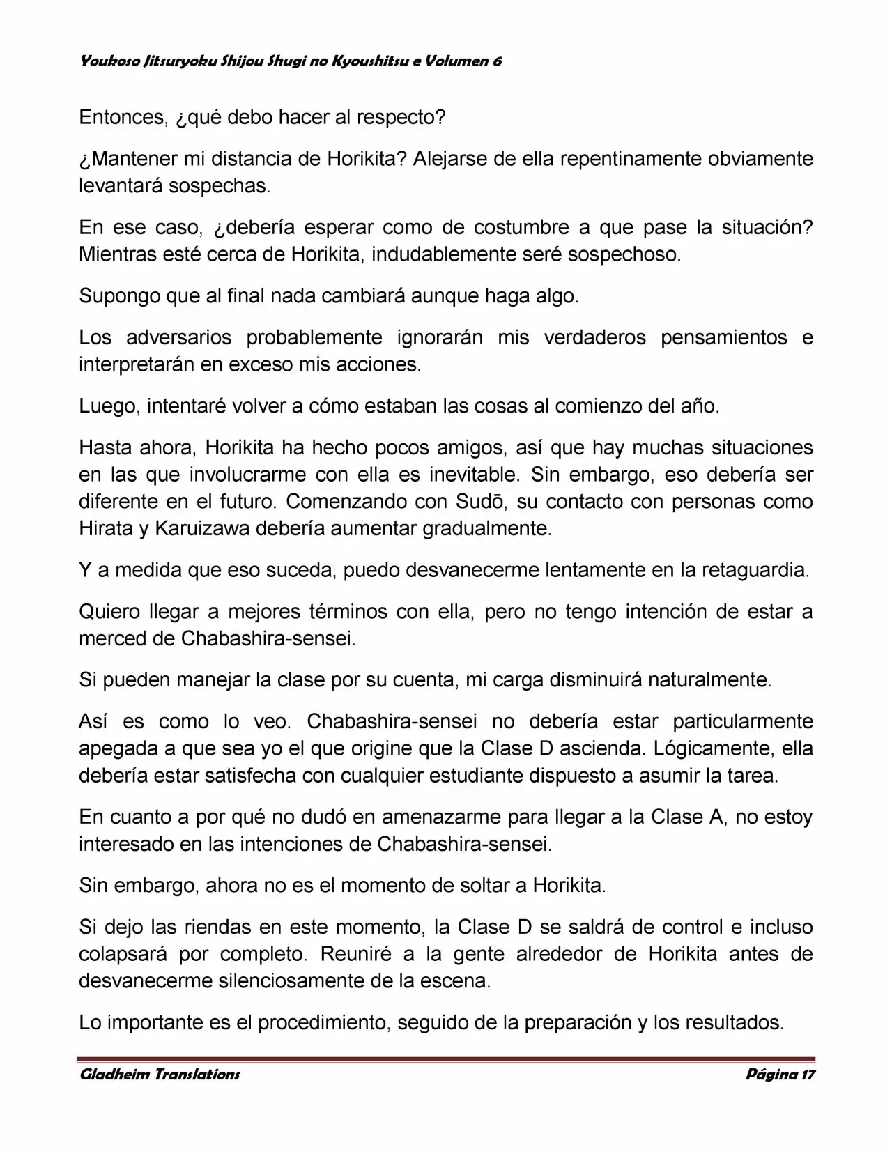 Página 17 del Manga