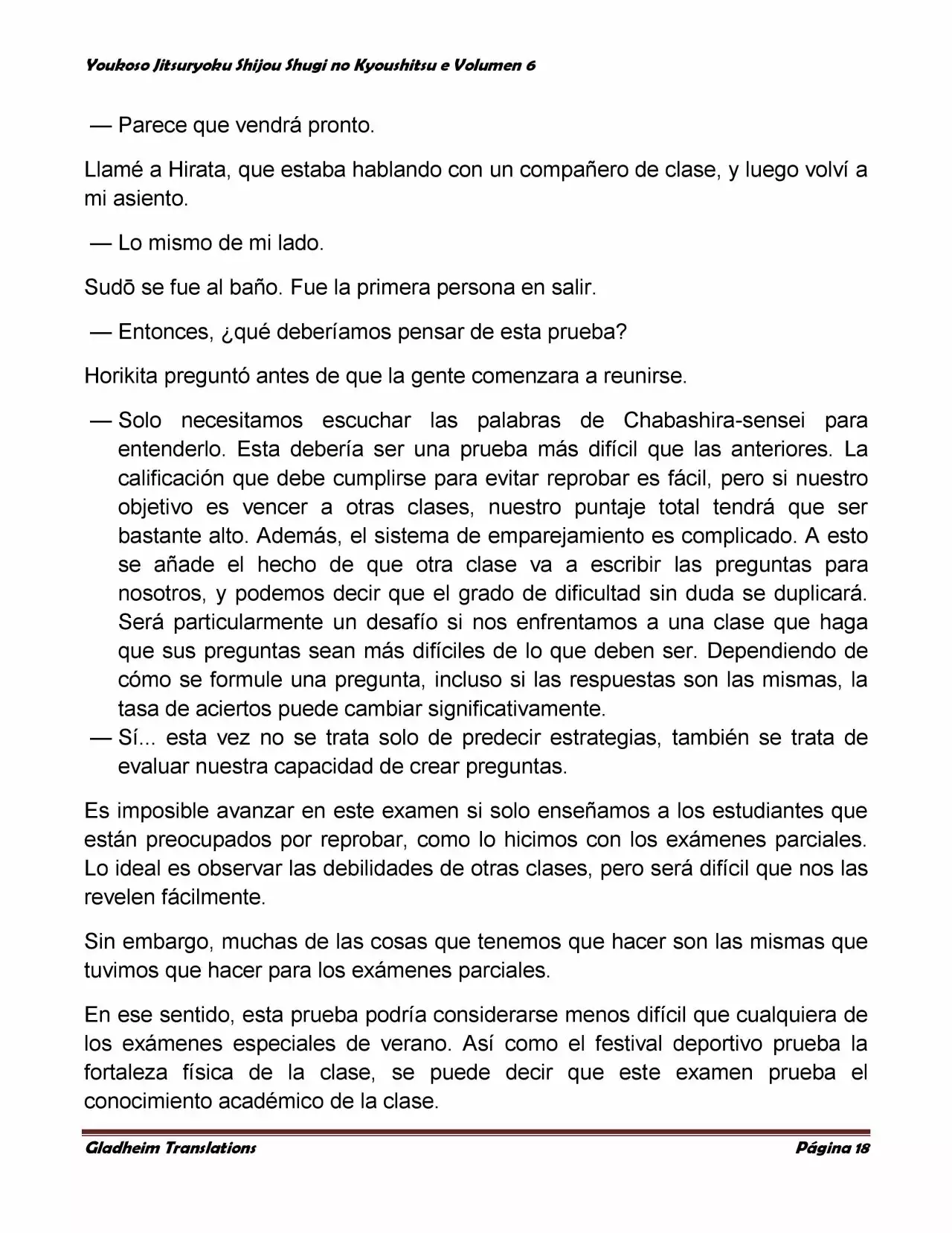 Página 18 del Manga