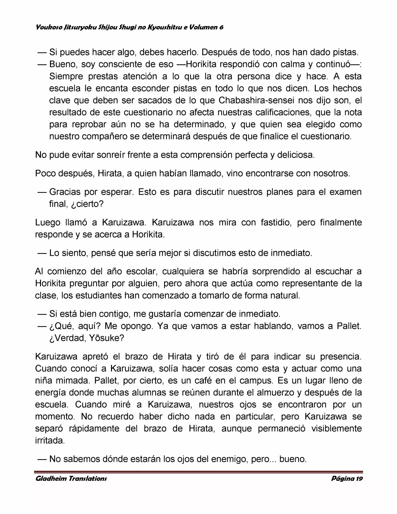 Página 19 del Manga