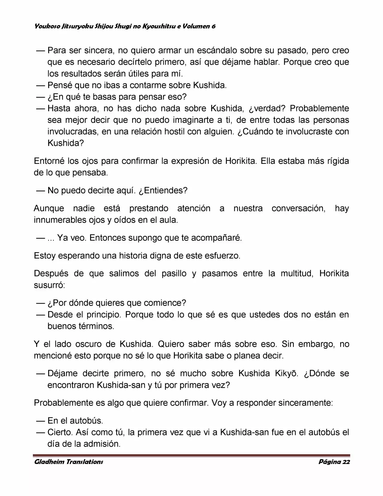 Página 22 del Manga