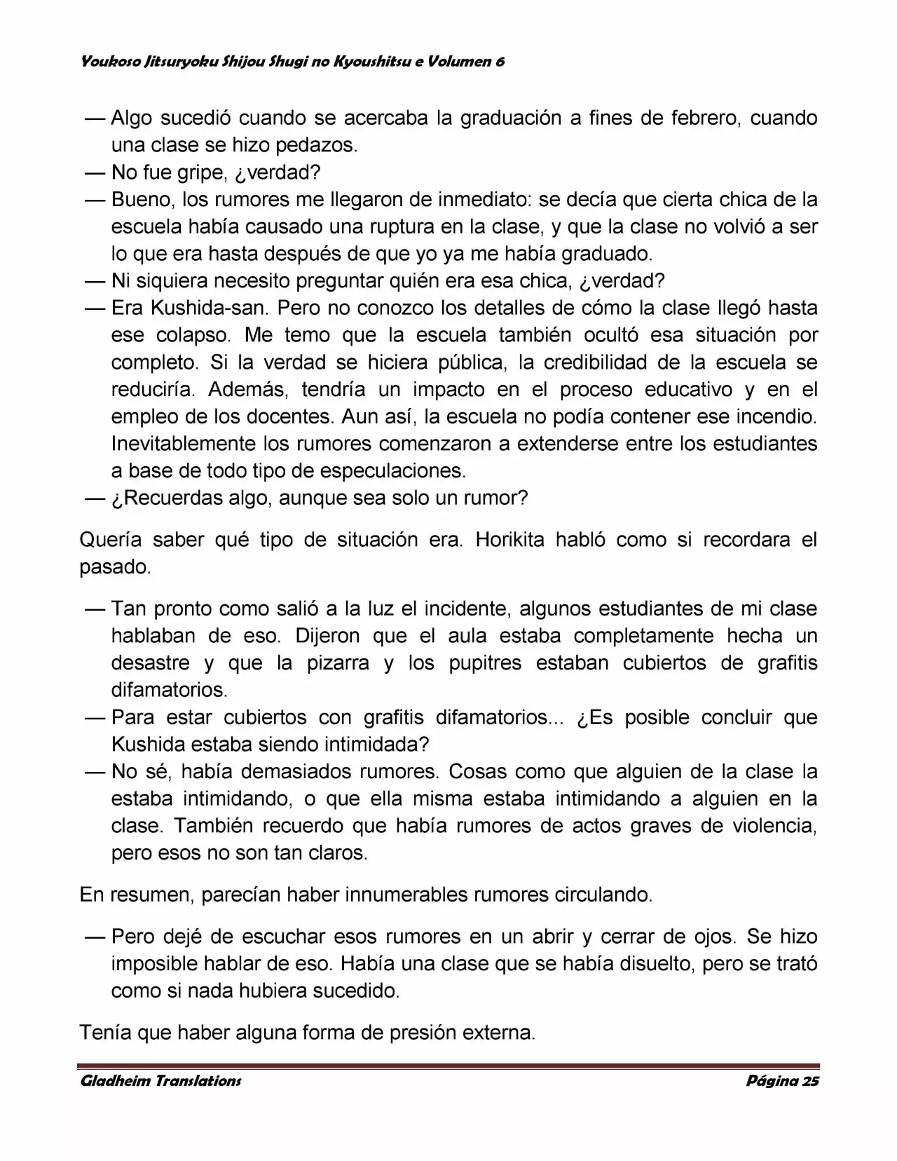 Página 25 del Manga