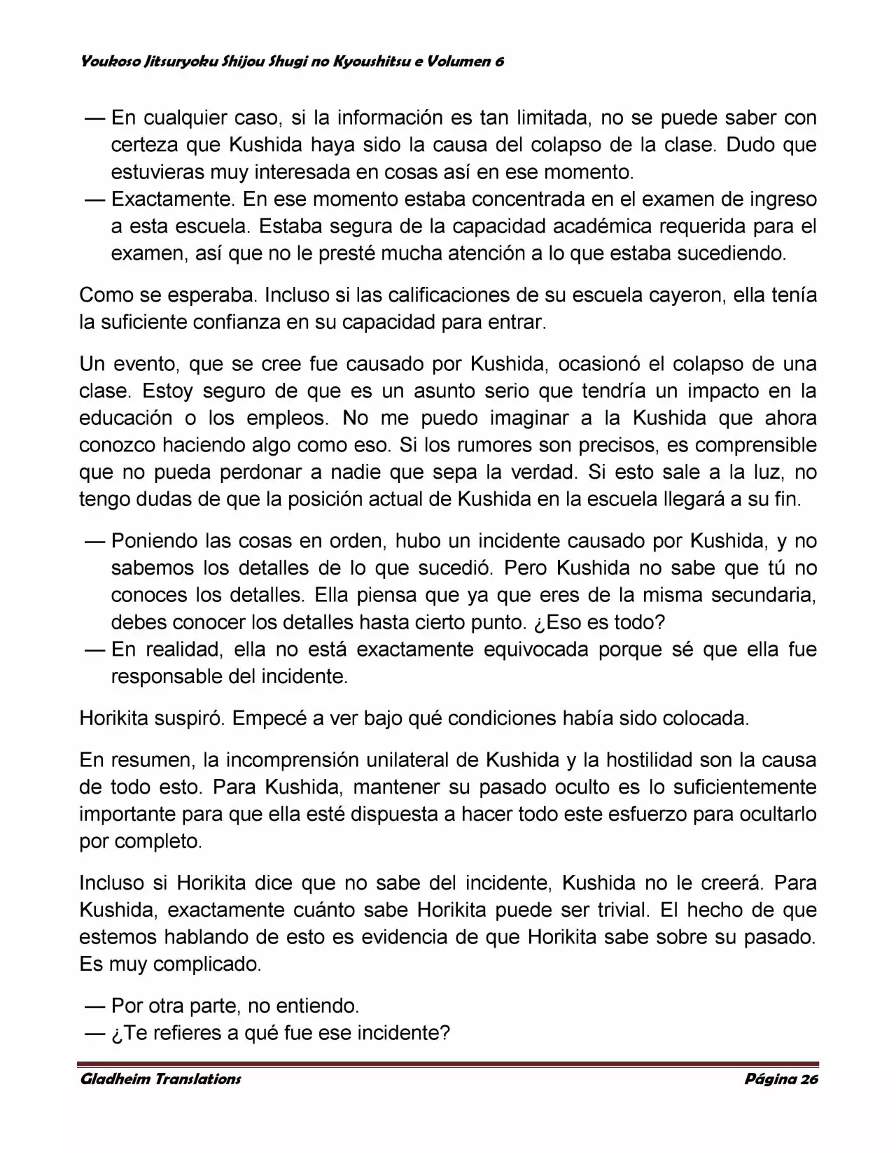 Página 26 del Manga