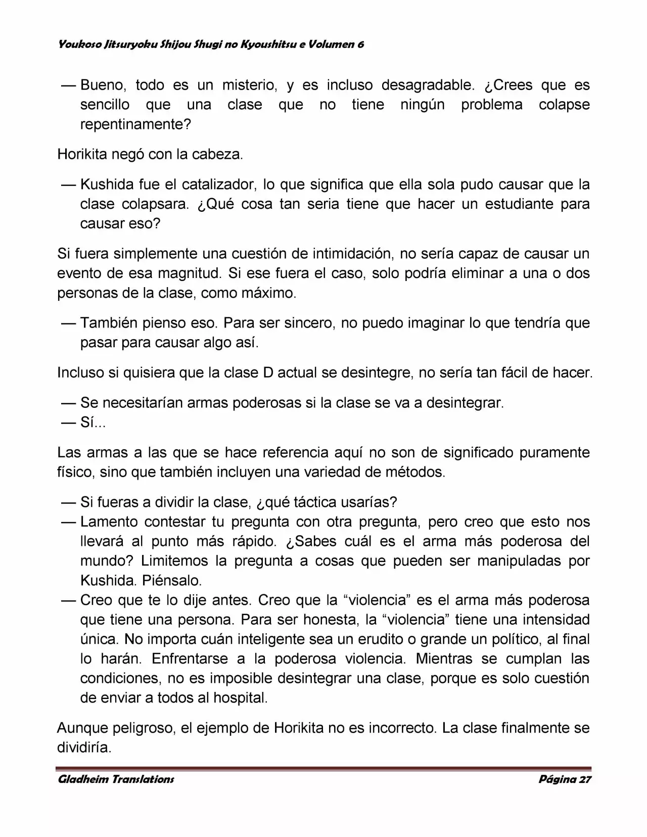 Página 27 del Manga