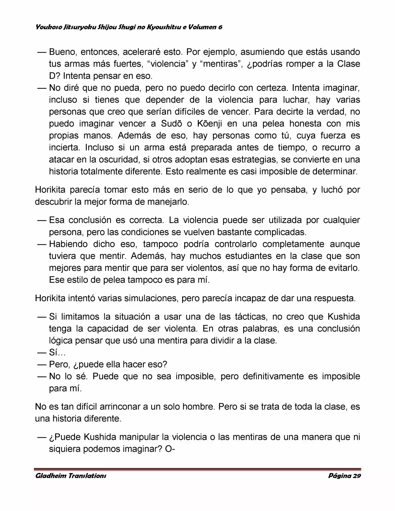 Página 29 del Manga