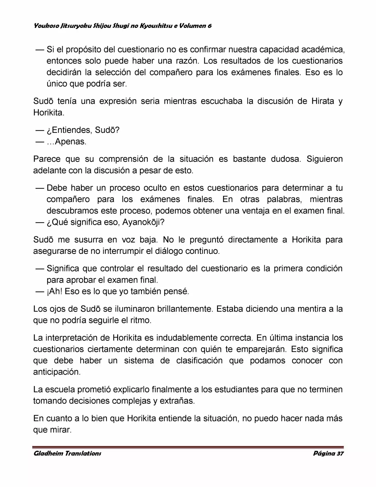 Página 37 del Manga