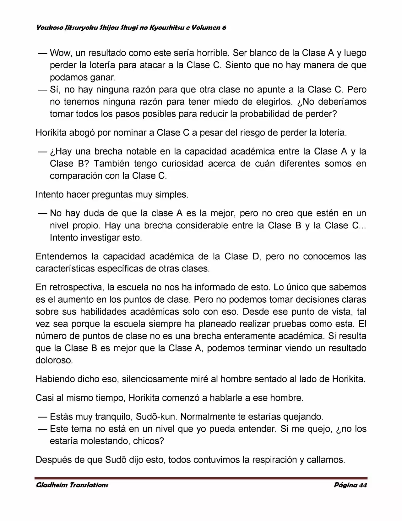 Página 44 del Manga