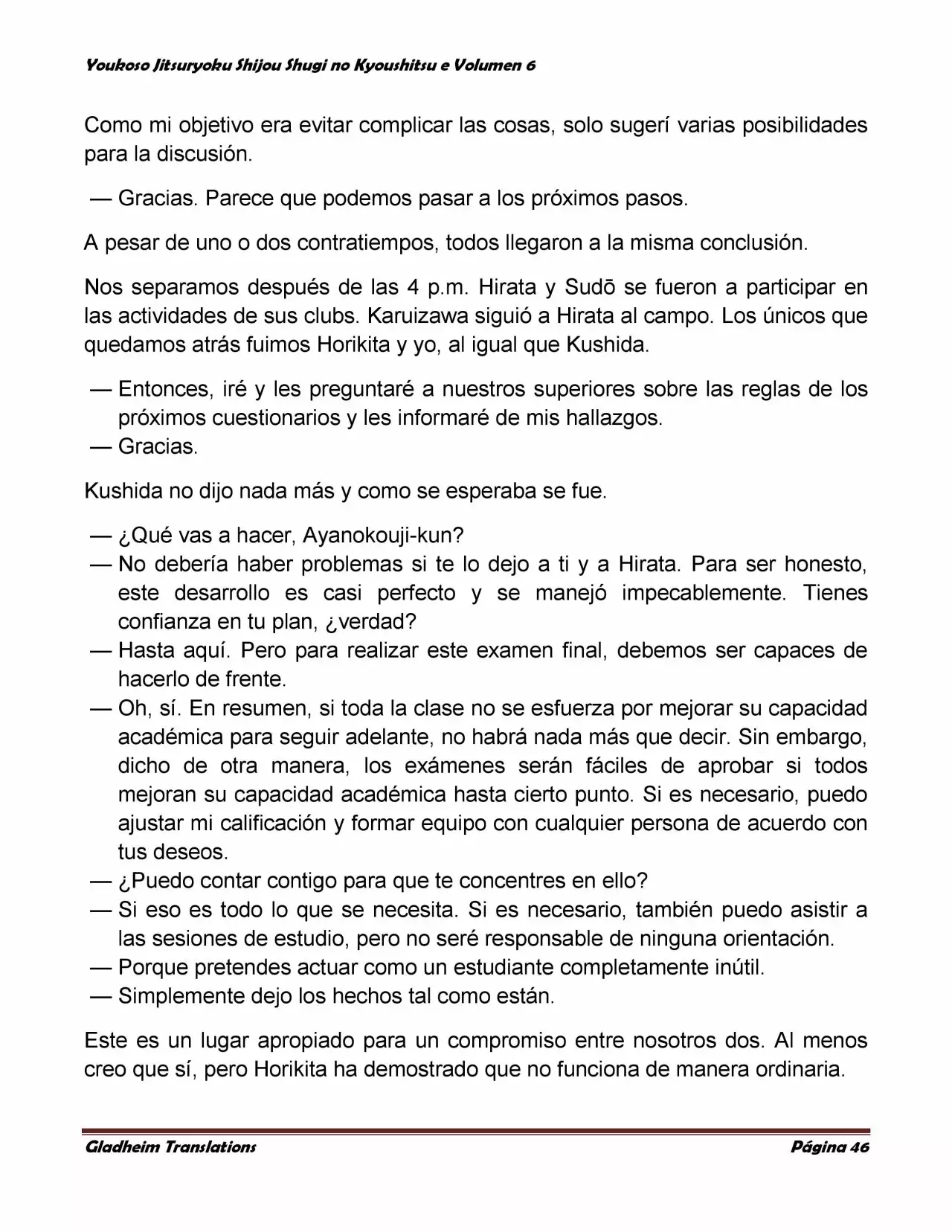 Página 46 del Manga