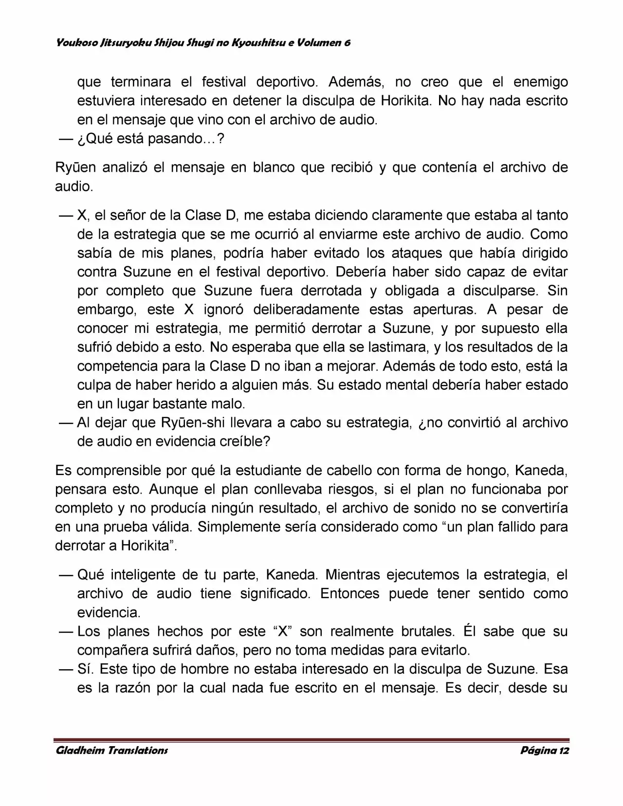 Página 12 del Manga