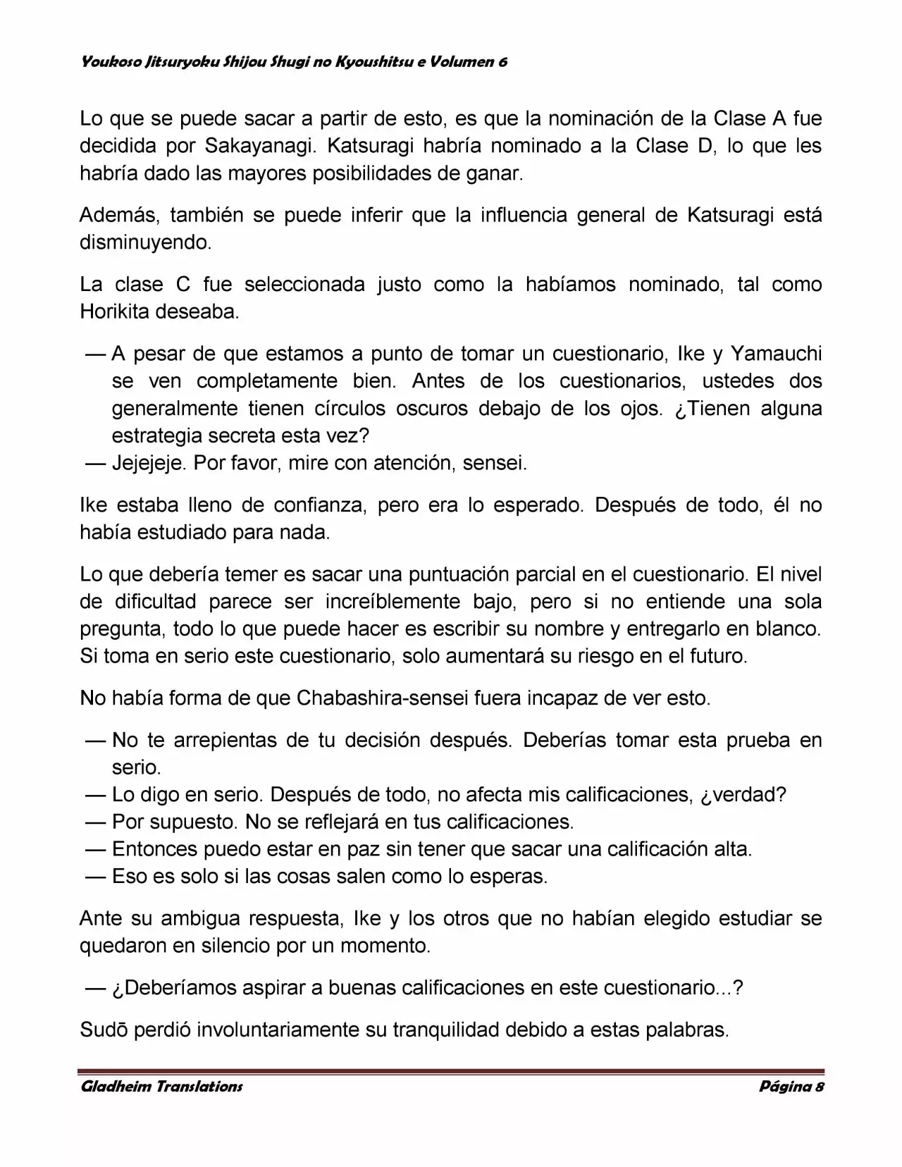 Página 8 del Manga