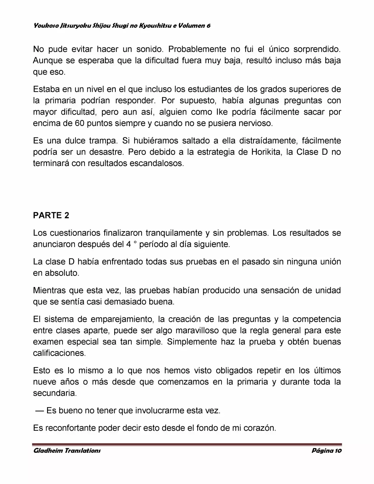 Página 10 del Manga