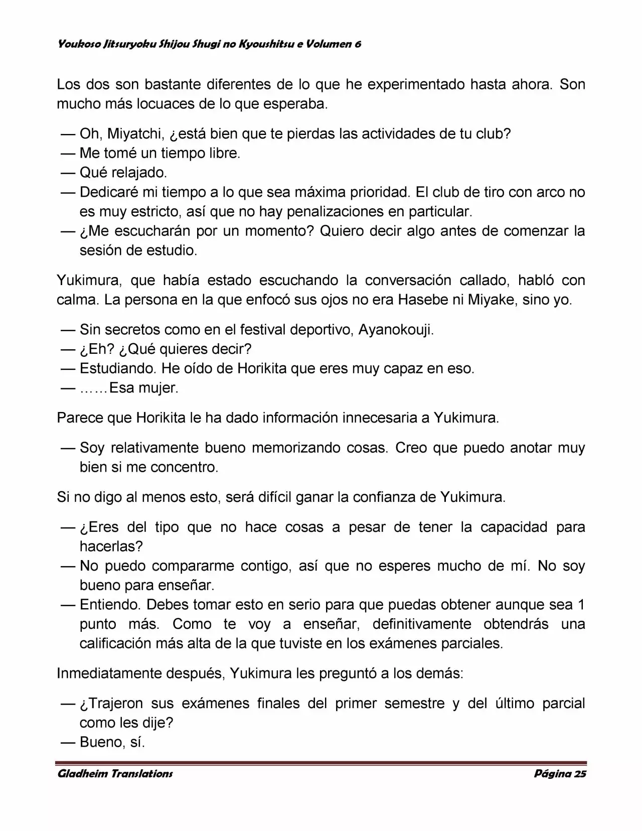 Página 25 del Manga