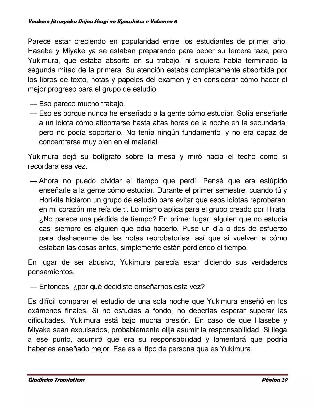 Página 29 del Manga