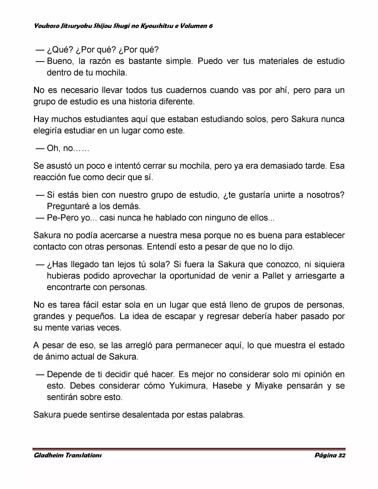 Página 32 del Manga