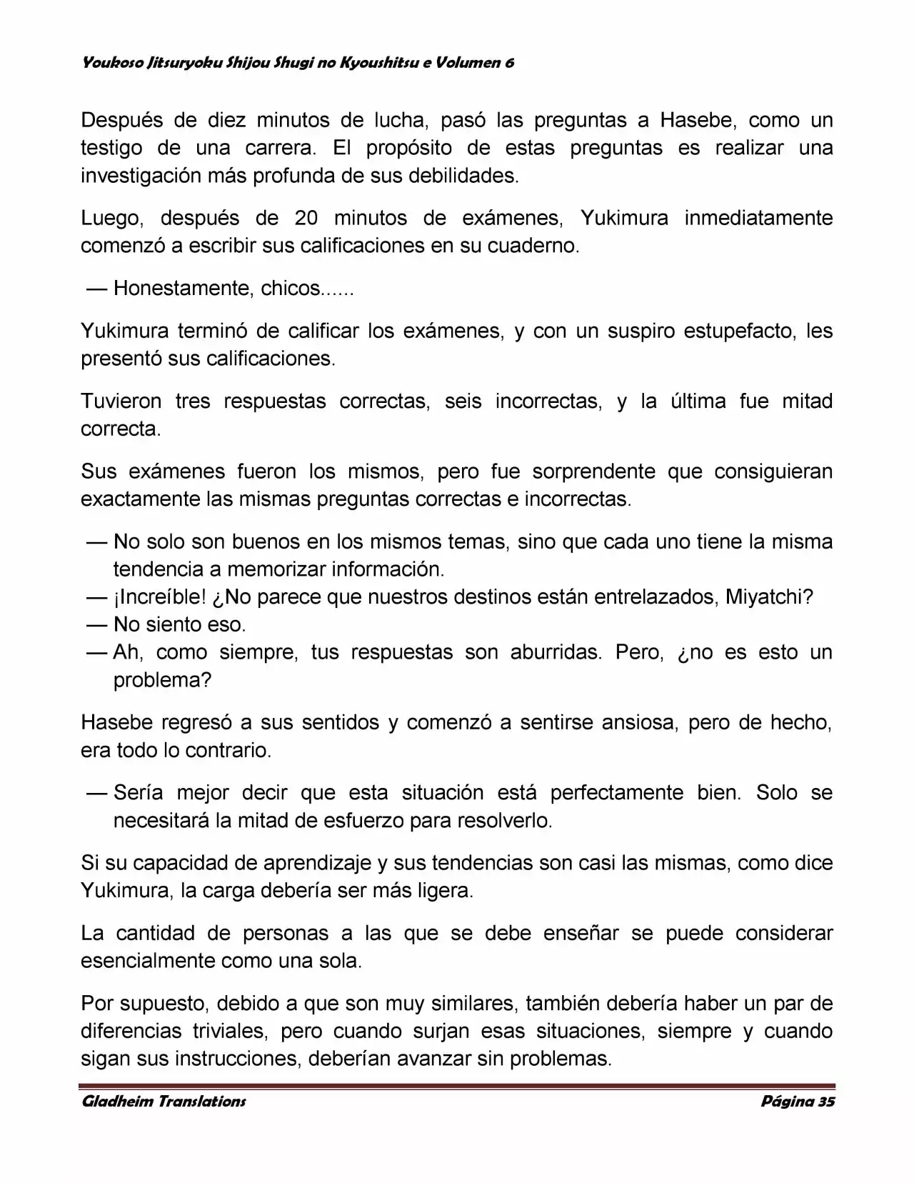 Página 35 del Manga