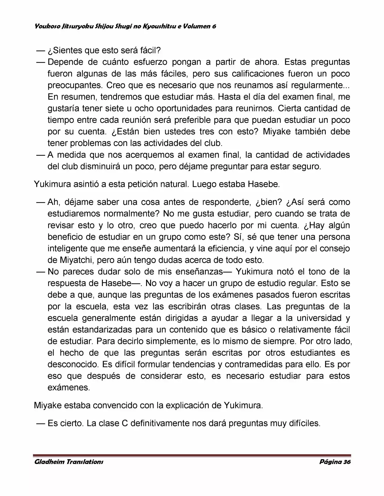 Página 36 del Manga