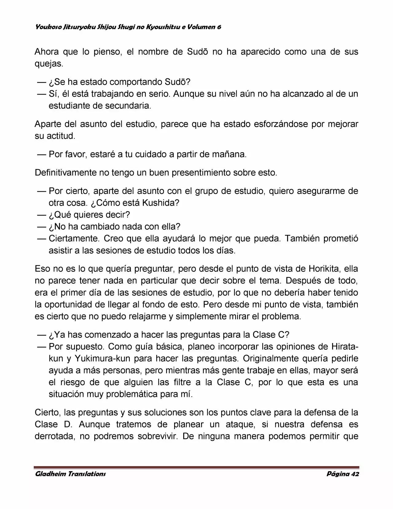Página 42 del Manga