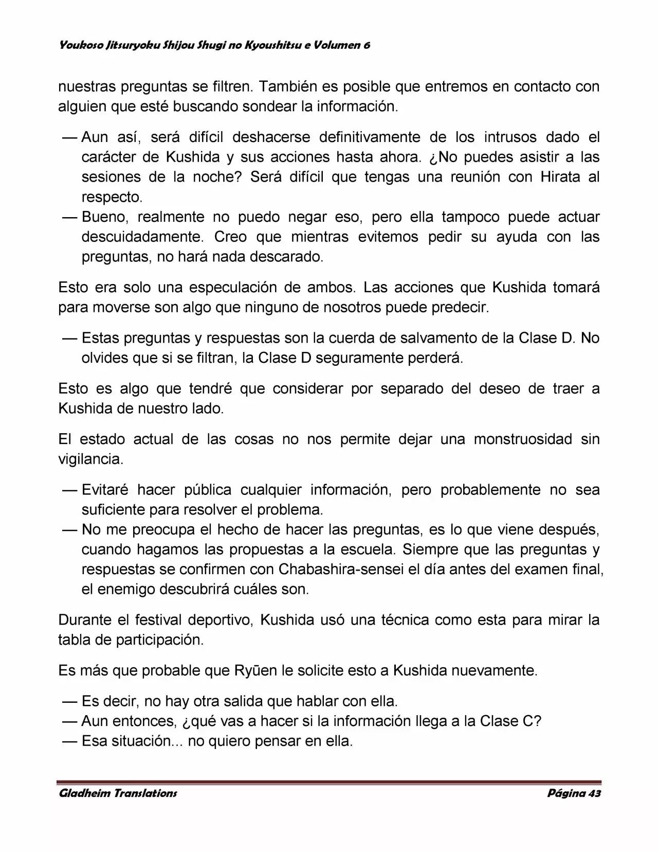 Página 43 del Manga