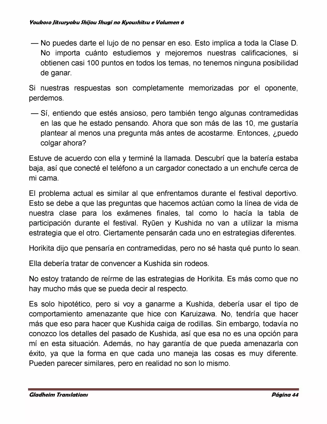 Página 44 del Manga