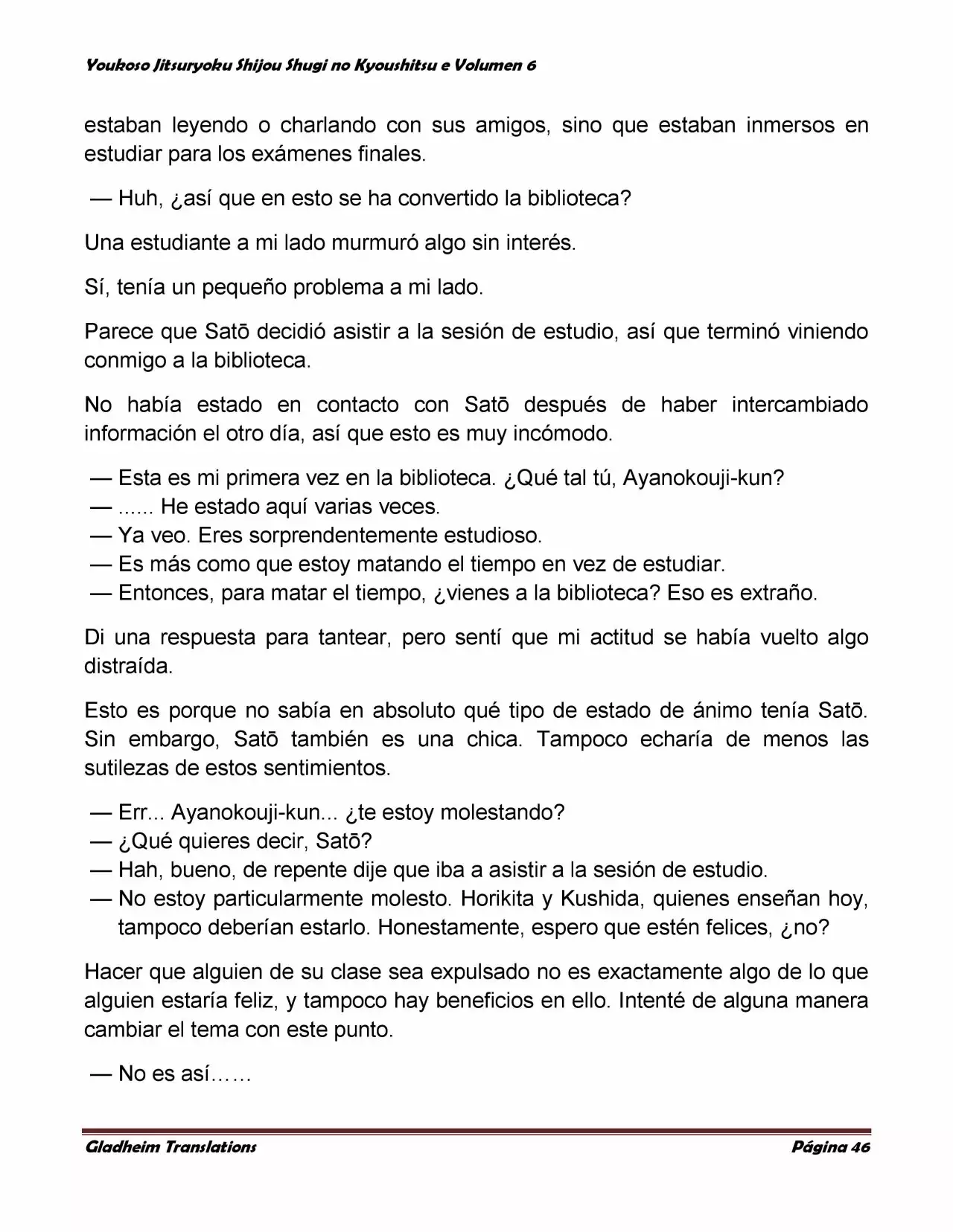 Página 46 del Manga