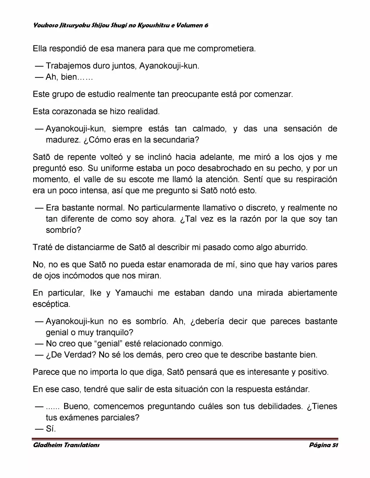 Página 51 del Manga